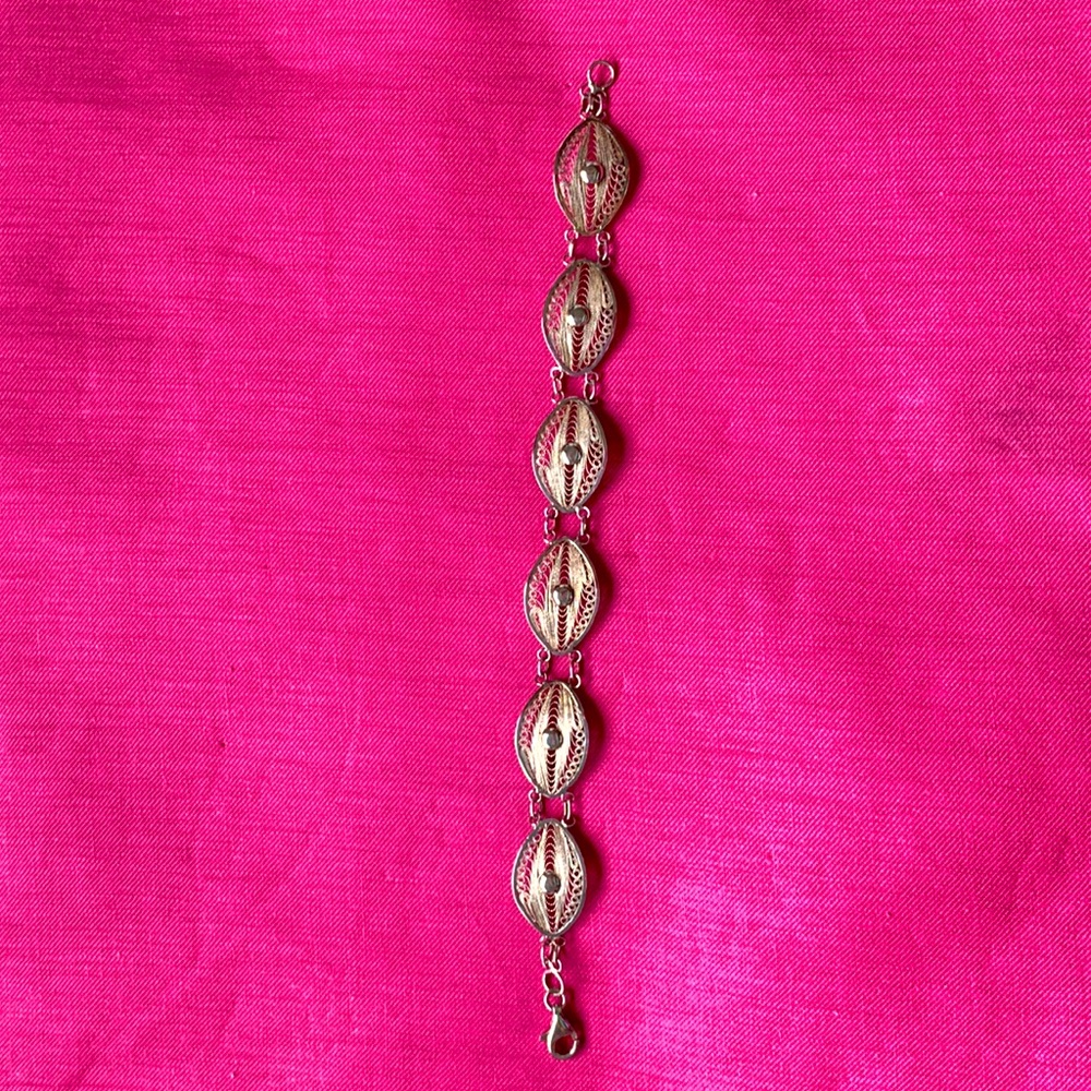 Silver bracelet